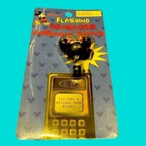rare vintage Disney cellphone flashing antenna topper featuring Minnie Mouse